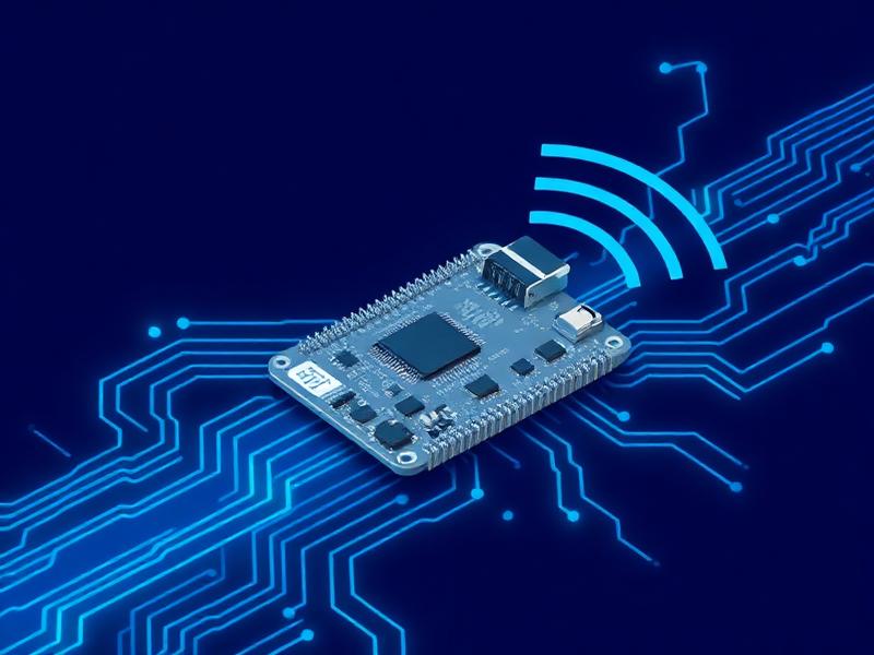 IoT Environmental Monitoring System illustration